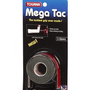 Tourna Mega Tac Black - 3 Grip Roll